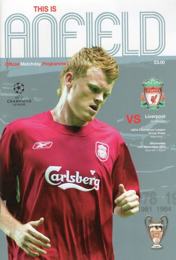 Match programme